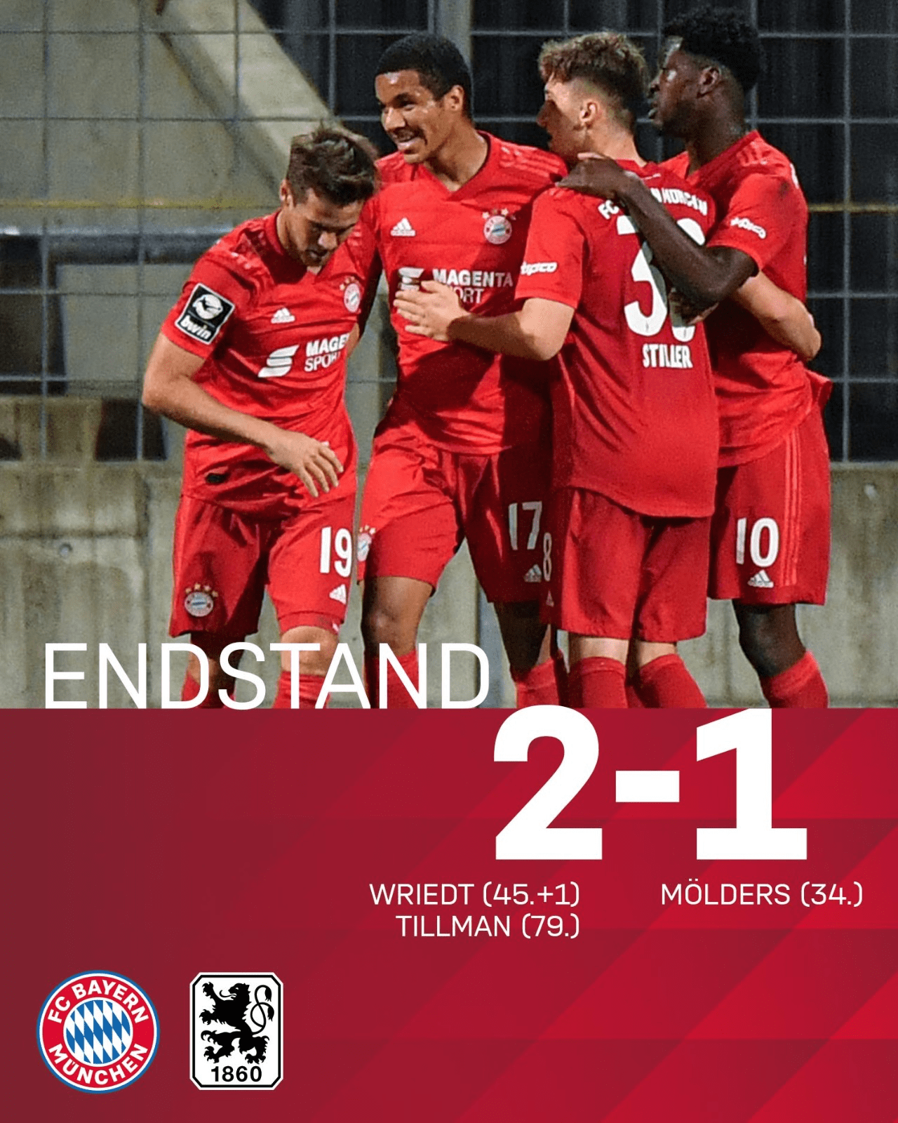 慕尼黑保持不败，稳居积分榜前列