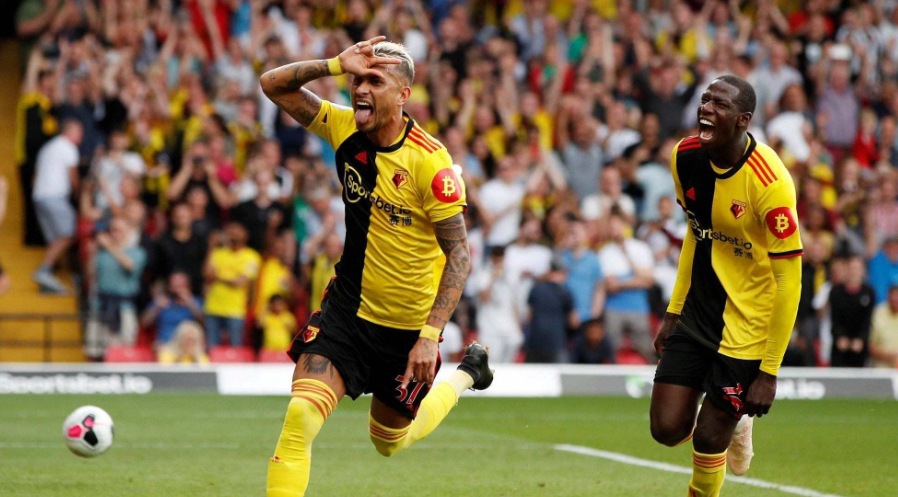 包含沃特福德客场逼平南安普顿，保级压力渐渐减轻的词条