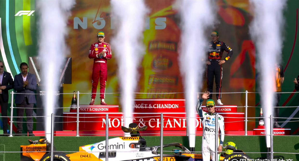 包含红牛二队横扫索伯车队，勒克莱尔关键制胜的词条